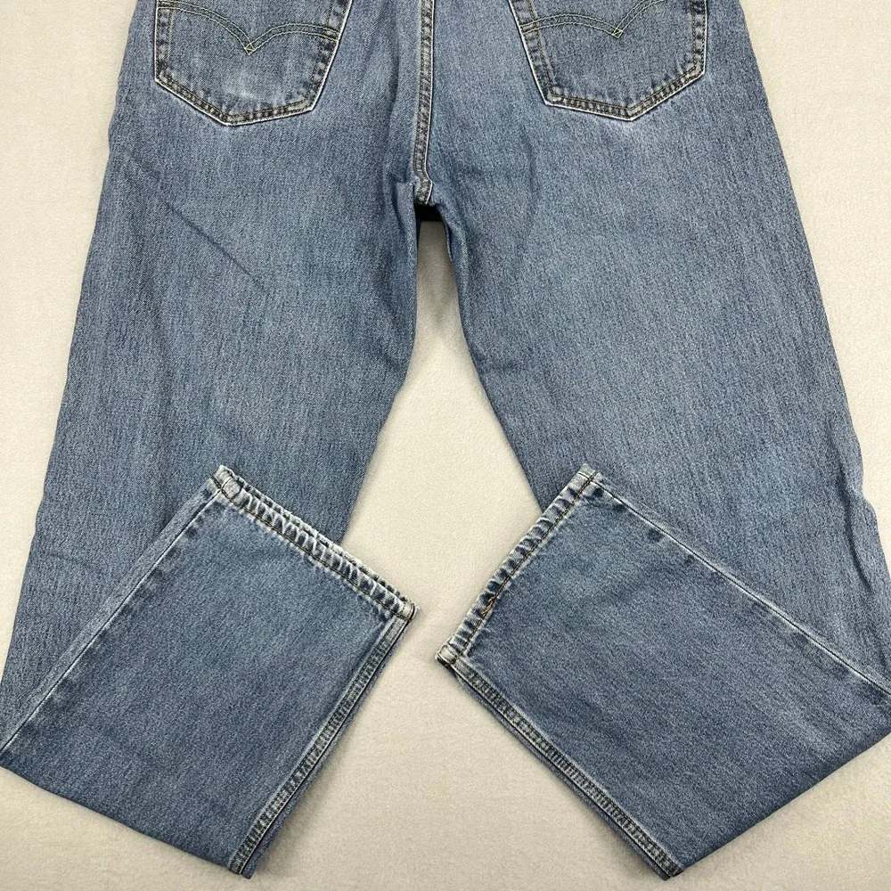 Levis 550 Relaxed Fit Tapered Leg Mens‎ Jeans Medium Wash Blue Size 34